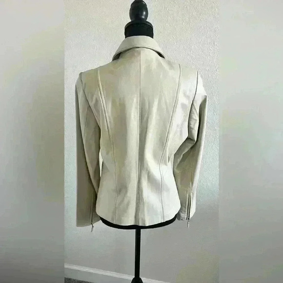 VINTAGE Pamela McCoy Genuine Leather Jacket ~ Small ~ Incredible Condition! - Picture 3 of 13